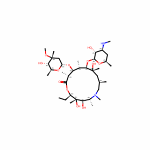 (2R,3S,4R,5R,8R,10R,11R,12S,13S,14R)-2-ethyl-3,4,10-trihydroxy-13-[(2R,4R,5S,6S)-5-hydroxy-4-methoxy-4,6-dimethyloxan-2-yl]oxy-11-[(2S,3R,4S,6R)-3-hydroxy-6-methyl-4-(methylamino)oxan-2-yl]oxy-3,5,6,8,10,12,14-heptamethyl-1-oxa-6-azacyclopentadecan-15-one