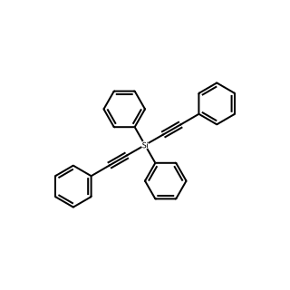 Diphenylbis(phenylethynyl)silane