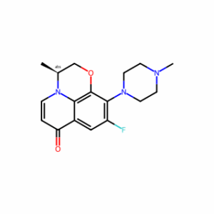 (3S)-9-Fluoro-2,3-dihydro-3-methyl-10-(4-methyl-1-piperazinyl)-7H-pyrido[1,2,3-de]-1,4-benzoxazin-7-one