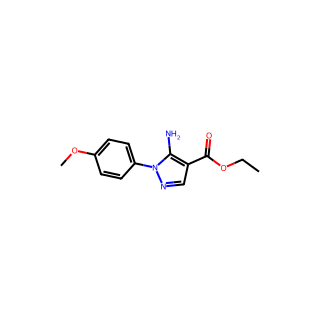 Ethyl 5-amino-1-(4-methoxyphenyl)-1H-pyrazole-4-carboxylate