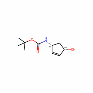 tert-Butyl ((1R,4S)-4-hydroxycyclopent-2-en-1-yl)carbamate