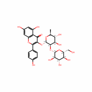 Kaempferol-3-O-β-D-glucosyl(1-2)rhamnoside