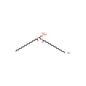 Heptadecanoic acid, (1R)-1-[(phosphonooxy)methyl]-1,2-ethanediyl ester, monosodium salt