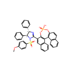 (S)-3-[1-(4-Methoxybenzenesulfonyl)-(4S,5S)-4,5-diphenyl-4,5-dihydro-1H-imidazol-2-yl]-1,1′-binaphthalene-2,2′-diyl Hydrogen Phosphate