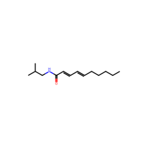 (2E,4E)-N-Isobutyldeca-2,4-dienamide