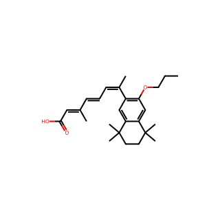 (2E,4E,6Z)-3-Methyl-7-(5,5,8,8-tetramethyl-3-propoxy-5,6,7,8-tetrahydronaphthalen-2-yl)octa-2,4,6-trienoic acid