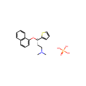 (S)-N,N-Dimethyl-3-(naphthalen-1-yloxy)-3-(thiophen-2-yl)propan-1-amine phosphate