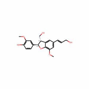 (2R,3S)-2,3-Dihydro-2-(4-hydroxy-3-methoxyphenyl)-5-[(1E)-3-hydroxy-1-propen-1-yl]-7-methoxy-3-benzofuranmethanol