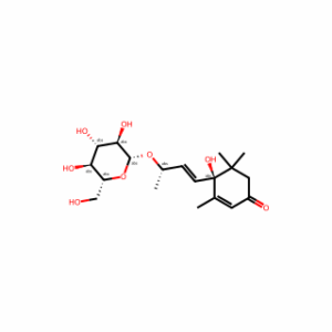 (4S)-4-[(1E,3S)-3-(β-D-Glucopyranosyloxy)-1-buten-1-yl]-4-hydroxy-3,5,5-trimethyl-2-cyclohexen-1-one