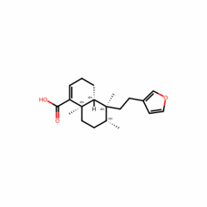 (4AR,5R,6R,8aR)-5-(2-(furan-3-yl)ethyl)-5,6,8a-trimethyl-3,4,4a,5,6,7,8,8a-octahydronaphthalene-1-carboxylic acid