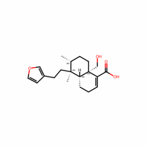 (4aR,5S,6R,8aS)-5-[2-(3-Furanyl)ethyl]-3,4,4a,5,6,7,8,8a-octahydro-8a-(hydroxymethyl)-5,6-dimethyl-1-naphthalenecarboxylic acid