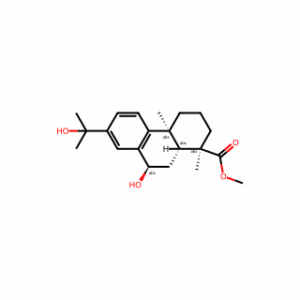 Methyl (1R,4aS,9R,10aR)-9-hydroxy-7-(2-hydroxypropan-2-yl)-1,4a-dimethyl-1,2,3,4,4a,9,10,10a-octahydrophenanthrene-1-carboxylate