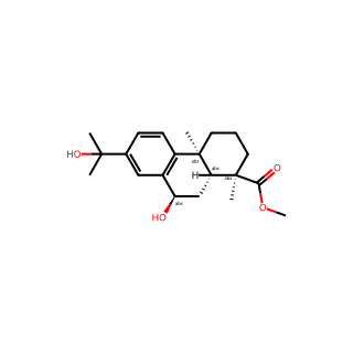 Methyl (1R,4aS,9R,10aR)-9-hydroxy-7-(2-hydroxypropan-2-yl)-1,4a-dimethyl-1,2,3,4,4a,9,10,10a-octahydrophenanthrene-1-carboxylate