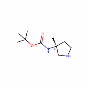 (R)-(3-Methylpyrrolidin-3-yl)carbamic acid tert-butyl ester