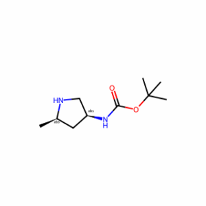 (3S,5R)-(5-Methylpyrrolidin-3-yl)carbamic acid tert-butyl ester