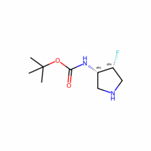 tert-Butyl (cis-4-fluoropyrrolidin-3-yl)carbamate