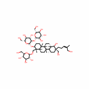 (2S,3R,4S,5S,6R)-2-(((2R,3R,4S,5S,6R)-4,5-Dihydroxy-2-(((1R,2S,4aR,4bR,6aS,7R,8R,10aR,10bR,12aR)-7-hydroxy-8-((Z)-5-hydroxy-4-methylpent-3-en-1-yl)-8-(hydroxymethyl)-1,4a,10a,10b-tetramethyl-1-((((2R,3R,4S,5S,6R)-3,4,5-trihydroxy-6-(hydroxymethyl)tetrahyd