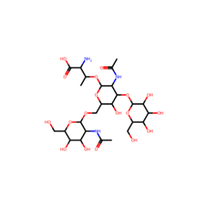 Galβ(1-3)[GlcNAcβ(1-6)]GalNAc-α-Thr