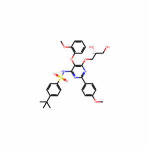 (R)-4-(tert-Butyl)-N-(6-(2,3-dihydroxypropoxy)-5-(2-methoxyphenoxy)-2-(4-methoxyphenyl)pyrimidin-4-yl)benzenesulfonamide