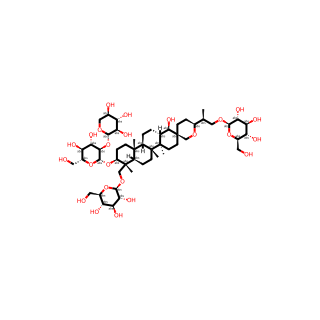 (2R,3R,4S,5S,6R)-2-(((1R,2S,4aR,4bR,6aR,6′S,7R,8S,10aR,10bR,12aS)-8-(((2R,3R,4S,5S,6R)-4,5-Dihydroxy-6-(hydroxymethyl)-3-(((2S,3R,4S,5R)-3,4,5-trihydroxytetrahydro-2H-pyran-2-yl)oxy)tetrahydro-2H-pyran-2-yl)oxy)-1-hydroxy-4a,4b,7,10a-tetramethyl-6′-((S)-1