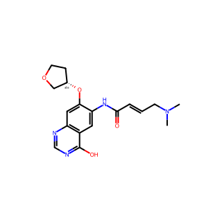 (S,E)-4-(Dimethylamino)-N-(4-hydroxy-7-((tetrahydrofuran-3-yl)oxy)quinazolin-6-yl)but-2-enamide (Afatinib Impurity)