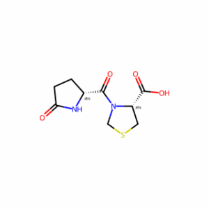 (R)-3-((R)-5-Oxopyrrolidine-2-carbonyl)thiazolidine-4-carboxylic acid