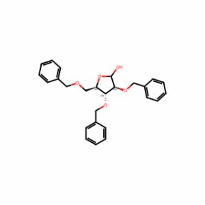 (3S,4R,5R)-3,4-Bis(benzyloxy)-5-((benzyloxy)methyl)tetrahydrofuran-2-ol