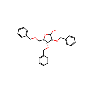 (3S,4R,5R)-3,4-Bis(benzyloxy)-5-((benzyloxy)methyl)tetrahydrofuran-2-ol