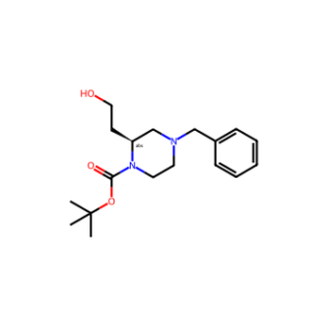 (S)-4-Benzyl-2-(2-hydroxyethyl)piperazine-1-carboxylic acid tert-butyl ester