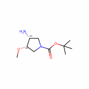 tert-Butyl (3R,4S)-3-amino-4-methoxypyrrolidine-1-carboxylate