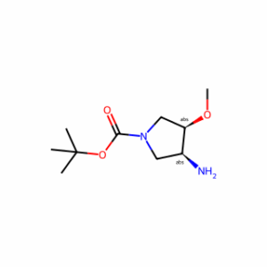 tert-Butyl (3S,4R)-3-amino-4-methoxypyrrolidine-1-carboxylate
