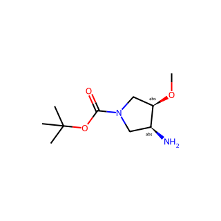 tert-Butyl (3S,4R)-3-amino-4-methoxypyrrolidine-1-carboxylate