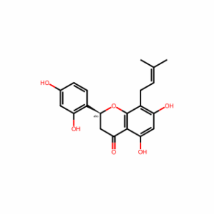 (2S)-2-(2,4-Dihydroxyphenyl)-2,3-dihydro-5,7-dihydroxy-8-(3-methyl-2-buten-1-yl)-4H-1-benzopyran-4-one