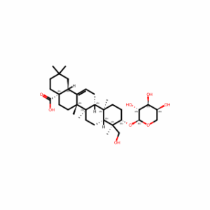(3β,4α)-3-(α-L-Arabinopyranosyloxy)-23-hydroxyolean-12-en-28-oic acid