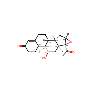 (11α,16α)-16,17-Epoxy-11-hydroxypregn-4-ene-3,20-dione
