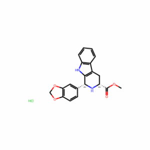 (1R，3R)-Methyl 1-(benzo[d][1，3]dioxol-5-yl)-2，3，4，9-tetrahydro-1H-pyrido[3，4-b]indole-3-carboxylate hydrochloride