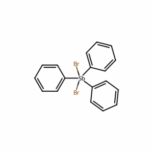 Triphenylantimony dibromide