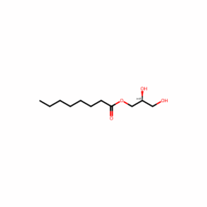 Octanoic acid, 2,3-dihydroxypropyl ester, (Â±)-