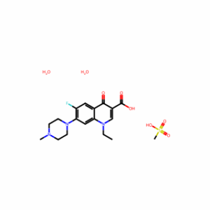 Pefloxacin mesylate dihydrate