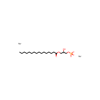 (2R)-2-Hydroxy-3-(phosphonooxy)propyl hexadecanoate sodium salt