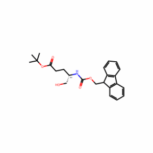 Pentanoic acid, 4-[[(9H-fluoren-9-ylmethoxy)carbonyl]amino]-5-hydroxy-, 1,1-dimethylethyl ester, (S)-