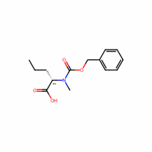 (2S)-2-{[(benzyloxy)carbonyl](methyl)amino}pentanoic acid