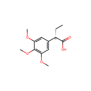 (S)-2-(3,4,5-Trimethoxyphenyl)butanoic acid