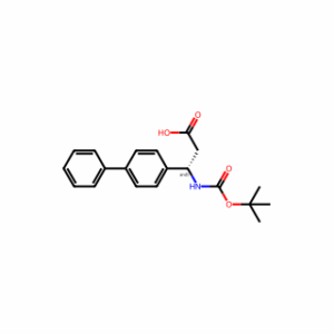 β-[[(1,1-Dimethylethoxy)carbonyl]amino][1,1′-biphenyl]-4-propanoic acid