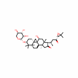 (1S,2aR,3R,5aR,7aR,9S,11aR,12aS)-3-((R)-4-((R)-3,3-Dimethyloxiran-2-yl)-4-oxobutan-2-yl)-1-hydroxy-2a,5a,8,8-tetramethyl-9-(((2S,3R,4S,5R)-3,4,5-trihydroxytetrahydro-2H-pyran-2-yl)oxy)-1,2,2a,3,5,5a,7,7a,8,9,10,11-dodecahydro-4H,12H-cyclopenta[a]cycloprop