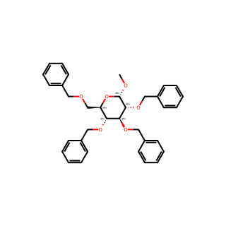Methyl 2,3,4,6-tetrakis-O-(phenylmethyl)-α-D-glucopyranoside