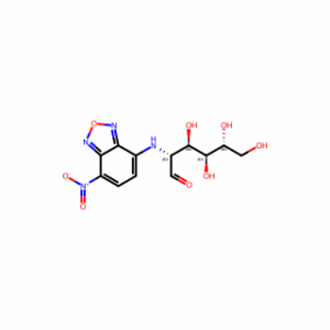 (2R,3R,4S,5R)-3,4,5,6-Tetrahydroxy-2-((7-nitrobenzo[c][1,2,5]oxadiazol-4-yl)amino)hexanal