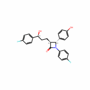 (3S,4R)-1-(4-Fluorophenyl)-3-[(3S)-3-(4-fluorophenyl)-3-hydroxypropyl]-4-(4-hydroxyphenyl)-2-azetidinone