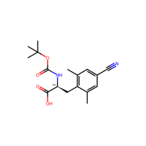 (S)-2-((tert-Butoxycarbonyl)amino)-3-(4-cyano-2,6-dimethylphenyl)propanoic acid