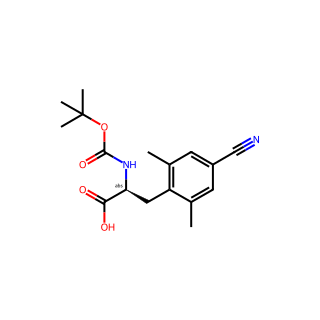 (S)-2-((tert-Butoxycarbonyl)amino)-3-(4-cyano-2,6-dimethylphenyl)propanoic acid